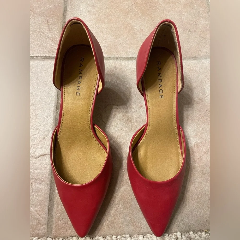 Rampage red leather